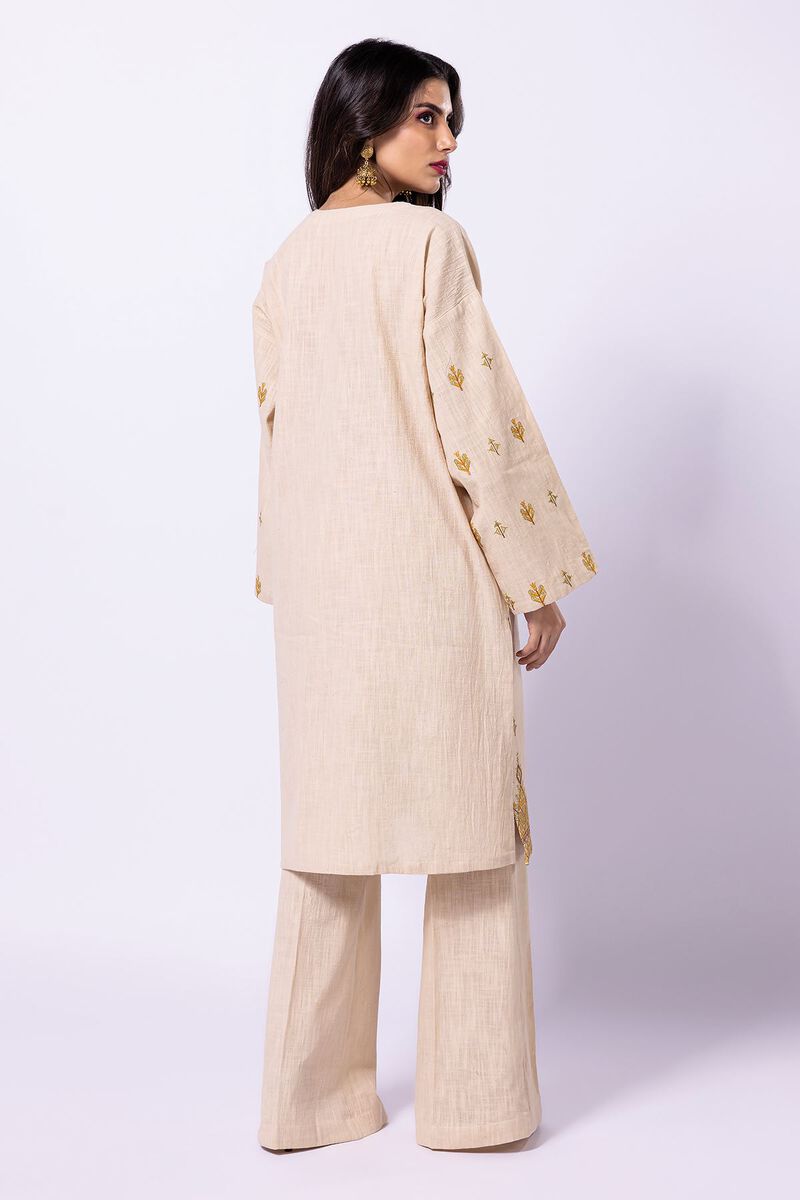Dyed Embroidered Light Crosshatch | Top Bottoms | Fabrics 2 Piece | null