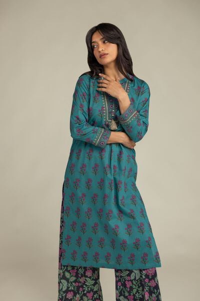 Embroidered | Cambric | Kurta | AED 180.00
