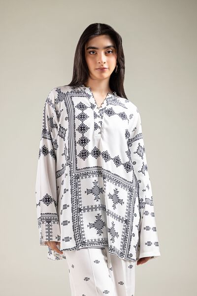 Embroidered | Viscose Crepe | Tunic | AED 65.00