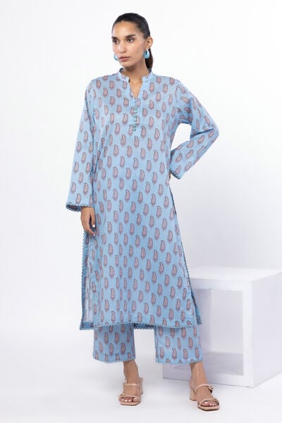 Printed | Lawn | Fabrics 2 Piece | Top and Bottom | AED 100.00