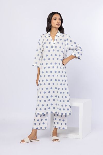 Dyed | Poly Broshia Jacquard | Kurta | AED 100.00