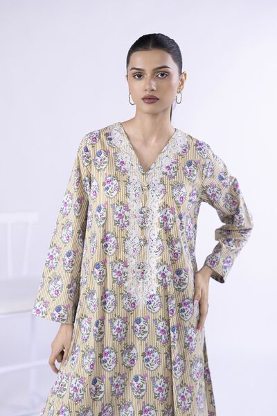 Embroidered | Cambric | Kurta | AED 100.00