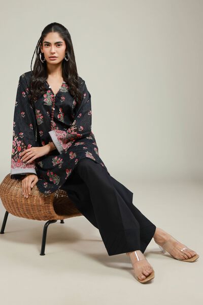 Printed | Cambric | Tailored 2 Piece | Top and Bottom | AED 180.00