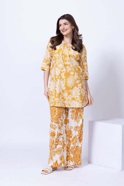 Printed | Ripple Crinkle | Kurta | AED 50.00