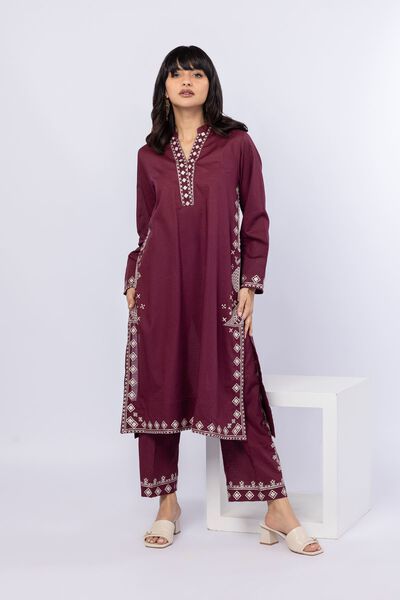 Embroidered | Cotton Dobby | Kurta | AED 140.00