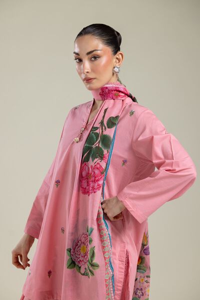 Embroidered | Lawn | Floral Lawn Dupatta | AED 80.00