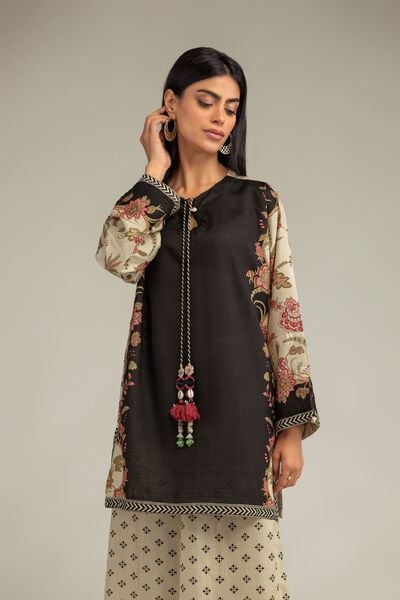 Printed | Raw Silk | Kurta | AED 180.00