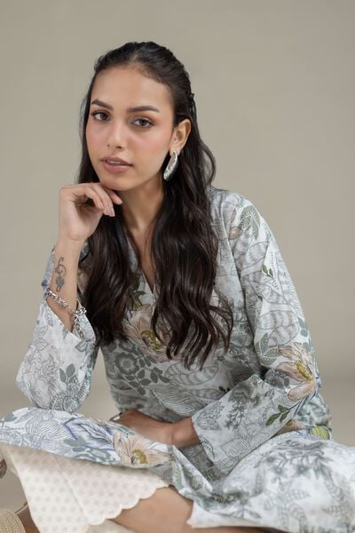 Printed | Cotton Dobby | Kurta | AED 100.00