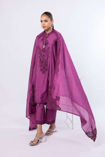 Embroidered | Cotton Net | Dupatta | AED 108.00