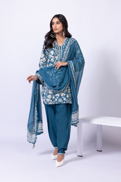 Embroidered | Viscose Oak Silk | Shalwar | AED 160.00