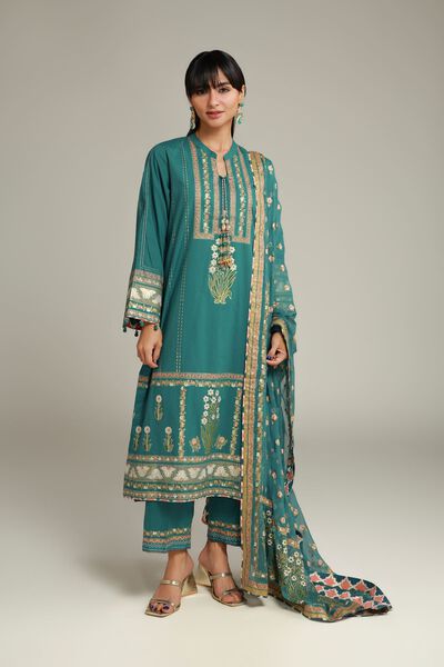 Printed | Cambric | Cambric Co-ords Set | AED 120.00