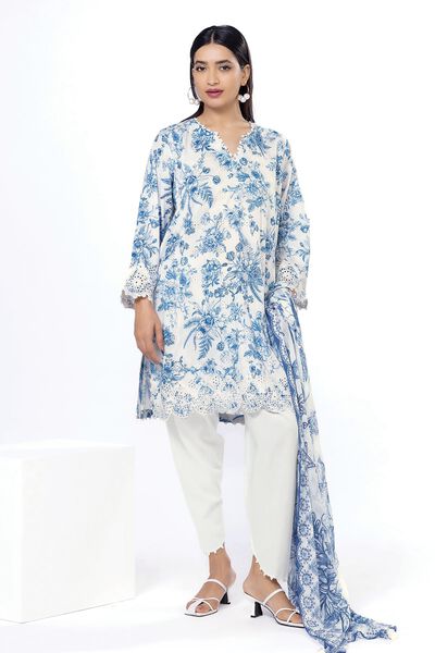 Embroidered | Cambric | Fabrics 3 Piece | AED 100.00