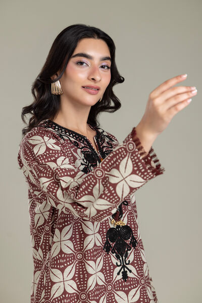 Embroidered | Light Khaddar | Fabrics 2 Piece | Top and Bottom | AED 150.00