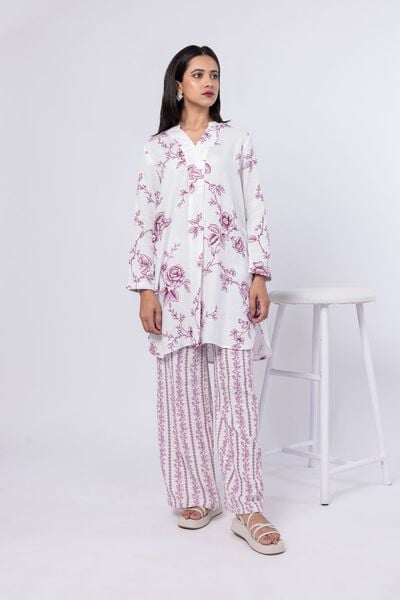 Printed | Cheese Cloth | Kurta | AED 160.00