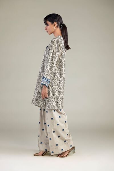 Cambric | Cambric Printed Shalwar | AED 130.00