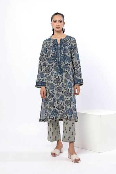 Embroidered | Light Khaddar | Fabrics 2 Piece | Top and Bottom | AED 50.00