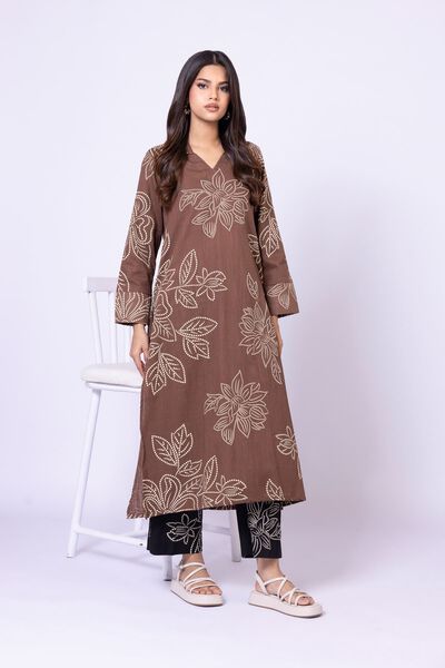 Printed | Heavy Textured Cotton | Pants | AED 80.00