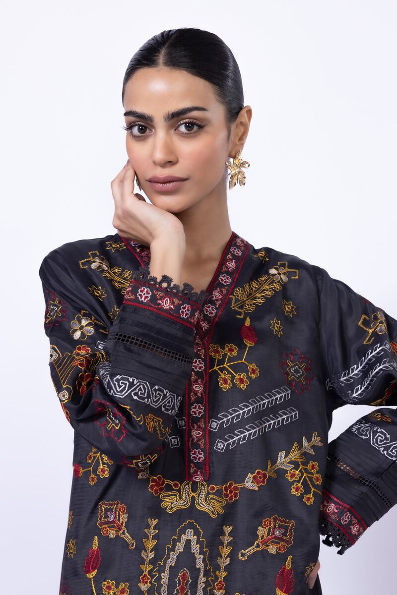 Embroidered | Thai Silk | Kurta | null