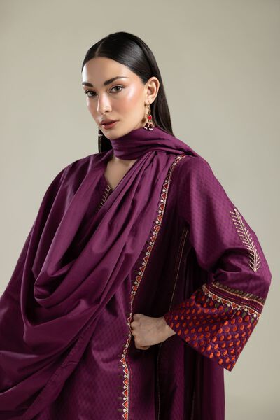 Embroidered | Lawn | Geometric Lawn Dupatta | AED 80.00