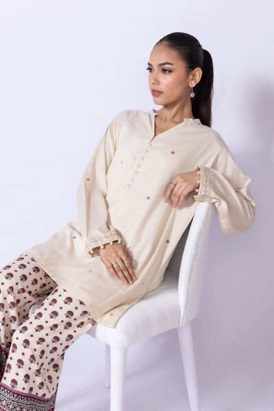 Embroidered | Marina Twill | Kurta | AED 40.00
