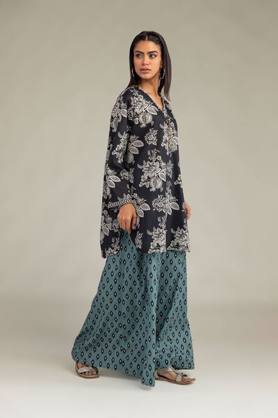Printed | Cambric | Printed Cambric Pants | AED 130.00