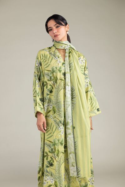 Printed | Lawn | Floral Lawn Dupatta | AED 130.00