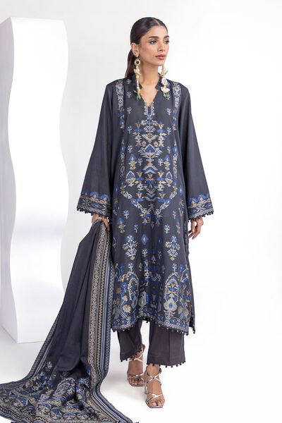 Dyed | Jacquard | Fabrics 3 Piece | AED 200.00