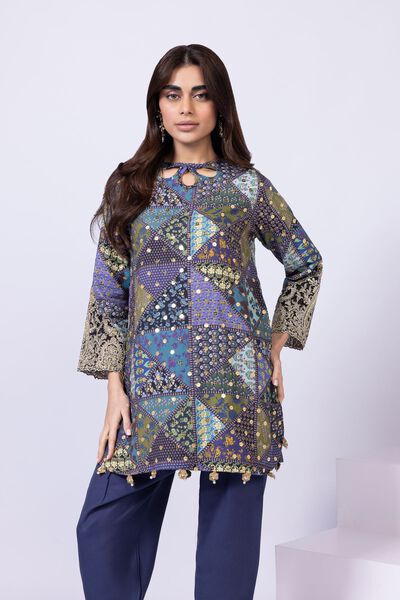 Embroidered | Viscose Oak Silk | Kurta | AED 96.00