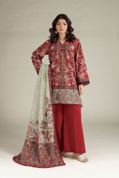 Printed | Mesuri Dobby | Fabrics 3 Piece | AED 180.00