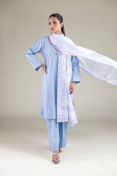 Embroidered | Cambric | Kurta | AED 130.00