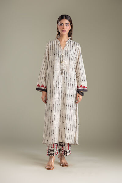 Printed | Light Khaddar | Printed Khaddar Pants | AED 130.00