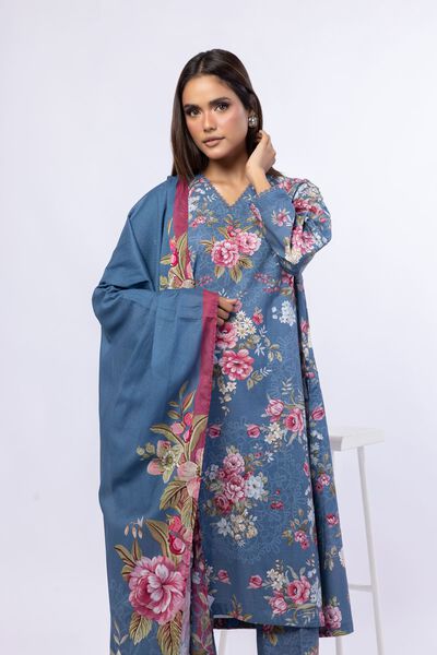 Printed | Cotton Square | Dupatta | AED 60.00