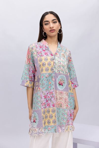 Embroidered | Cotton Viscose | Kurta | AED 120.00