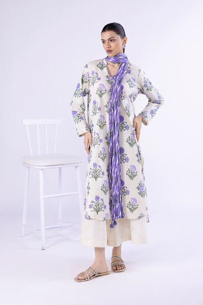 Embroidered | Cambric | Pants | AED 68.00