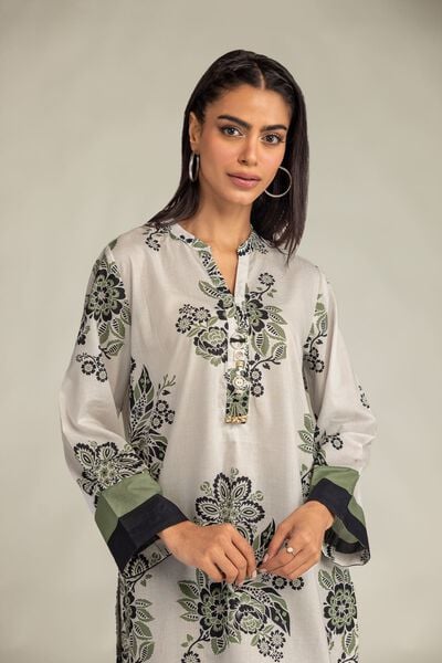 Printed | Cambric | Kurta | AED 150.00
