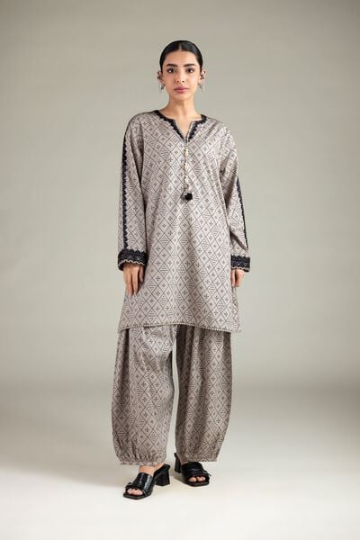 Embroidered | Cotton Viscose | Shalwar | AED 130.00