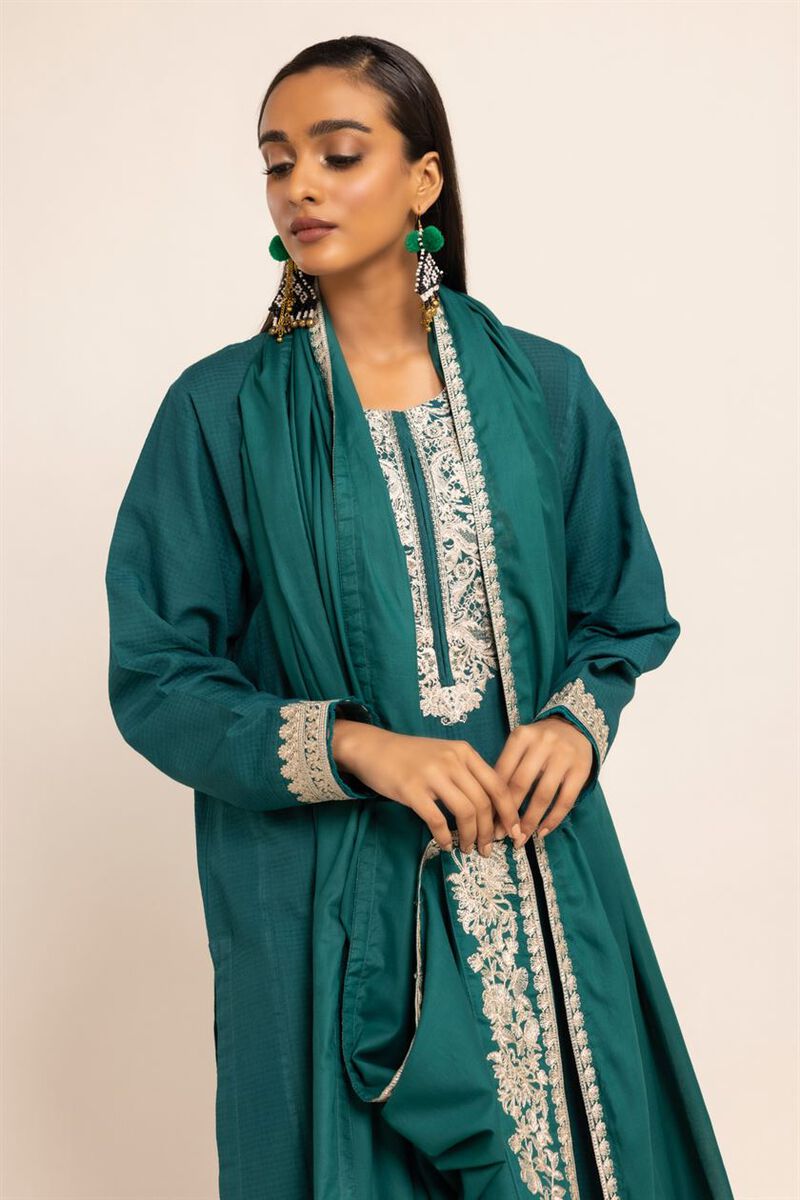 Dyed Embroidered | Lawn | Dupatta | Embroidered | null