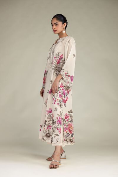 Embroidered | Blended Viscose | Blended Viscose Pants | AED 65.00