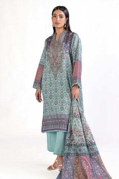 Printed | Cambric | Fabrics 3 Piece | AED 160.00