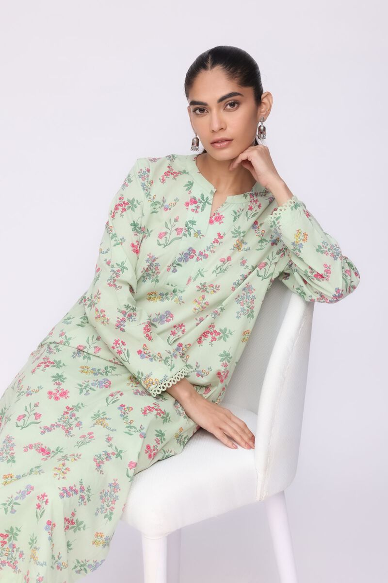 Printed | Cambric | Kurta | AED 80.00
