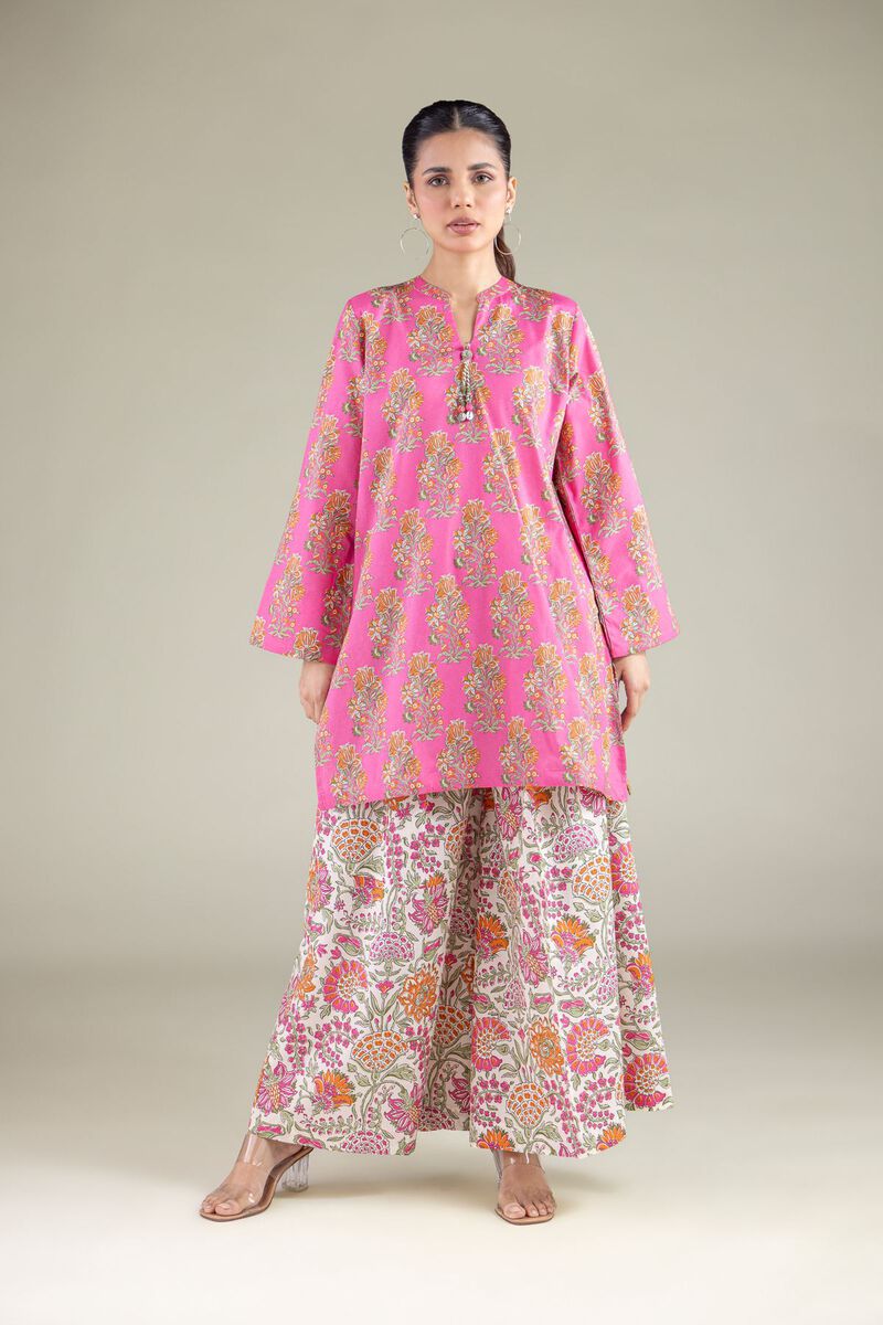 Printed | Cambric | Floral Short Kurta | AED 100.00