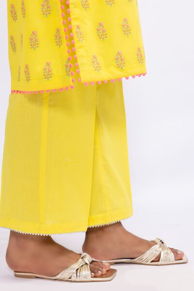 Pants, YELLOW, hi-res