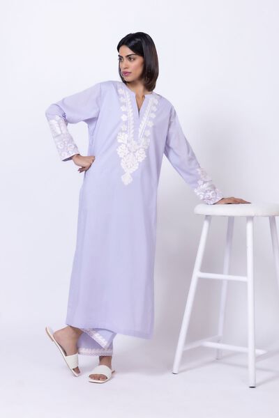 Embroidered | Cambric | Kurta | AED 120.00