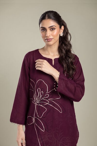 Embroidered | Light Khaddar | Kurta | AED 180.00