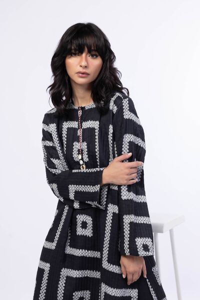 Printed | Double Layer Striped | Kurta | AED 70.00