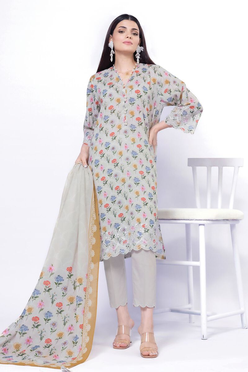 Embroidered | Lawn | Fabrics 3 Piece | null