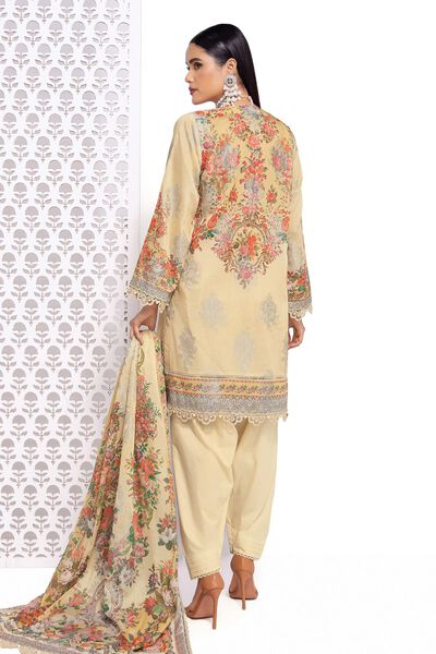 Jacquard | Printed | Fabrics 3 Piece | AED 70.00