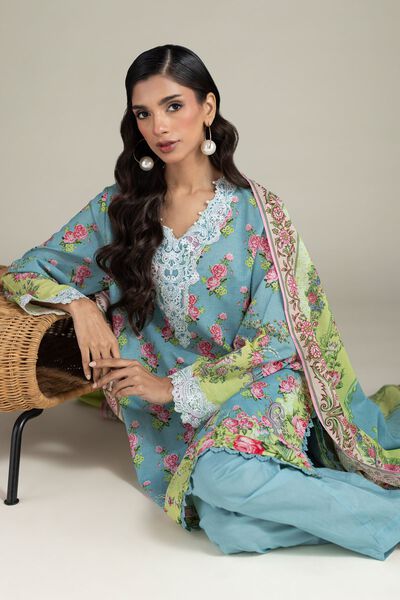 Embroidered | Cambric | Tailored 3 Piece | AED 280.00