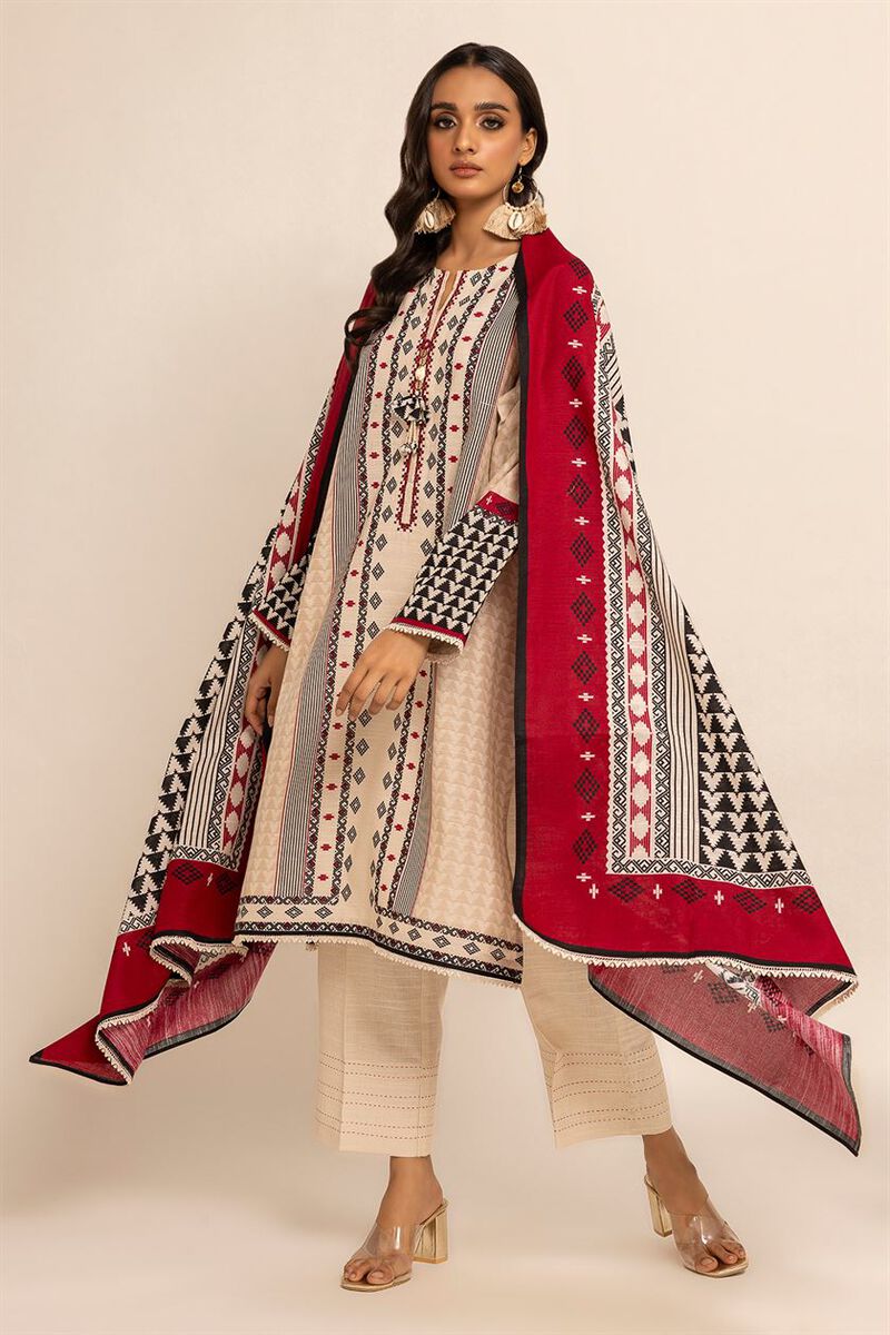Embroidered | Khaddar | Fabrics 3 Piece | null