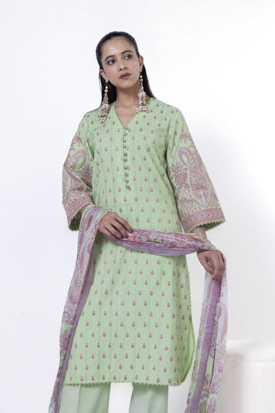 Embroidered | Cambric | Fabrics 3 Piece | AED 280.00